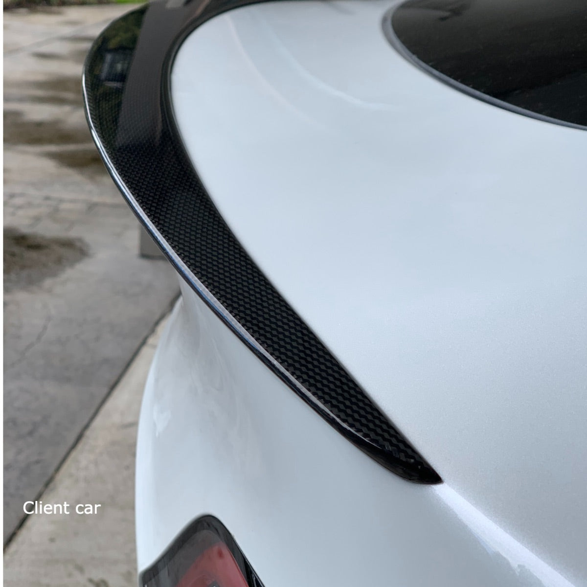 Carbon Fiber Performance Spoiler for Tesla Model Y